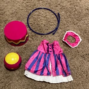 Mercian girl doll circus set/talent show